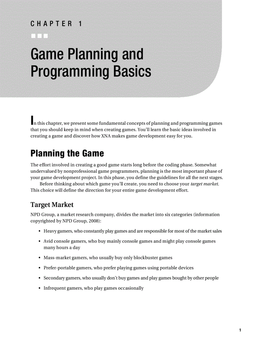 image for page Beginning XNA 3 0 Game Programming From Novice to Professional
