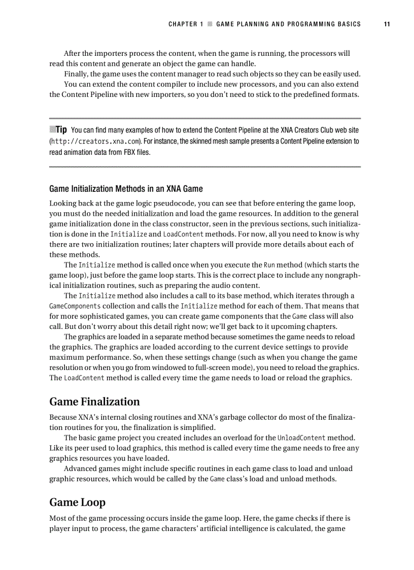 image for page Beginning XNA 3 0 Game Programming From Novice to Professional