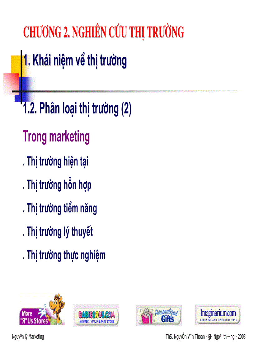 Nguyên lí trong tiếp thị 2