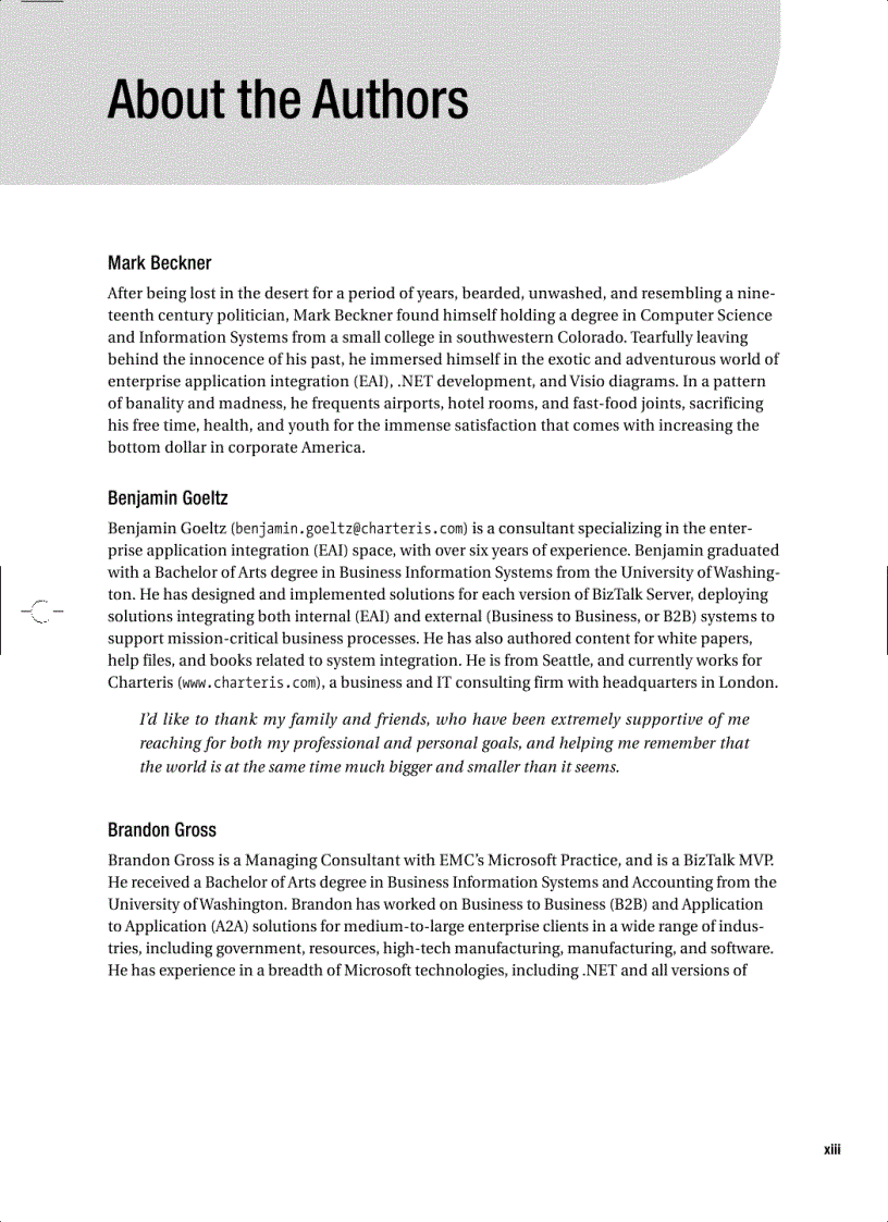 image for page BizTalk 2006 Recipes A Problem Solution Approach