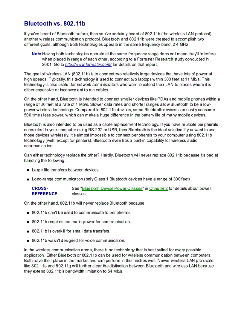 image for page Bluetooth for Java
