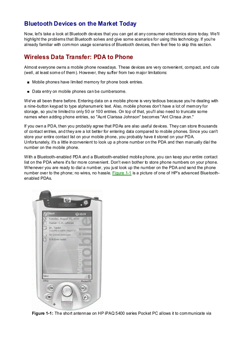 image for page Bluetooth for Java