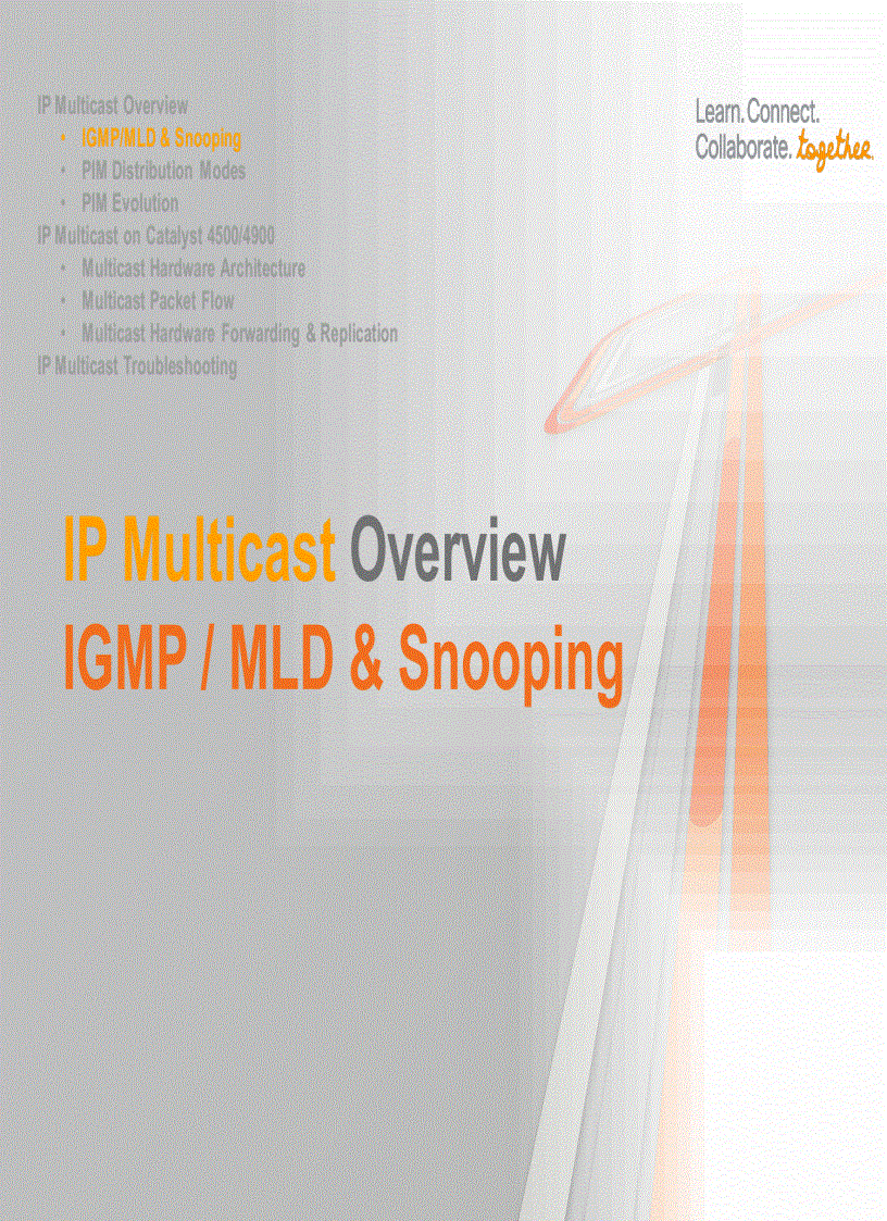 image for page Catalyst 4500 4900 IP Multicast Architecture