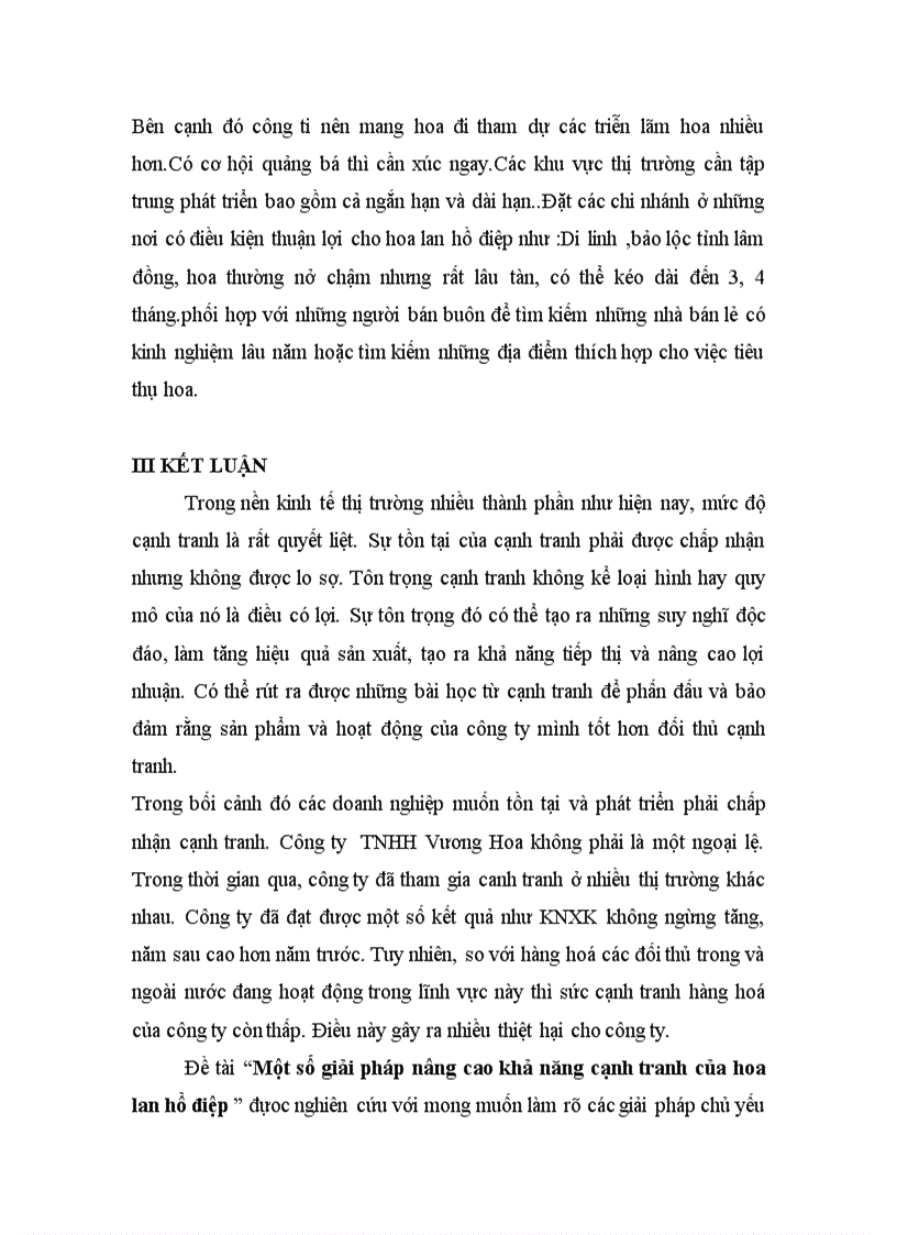 image for page Nâng cao khả năng cạnh tranh của hoa lan hồ điệp 1