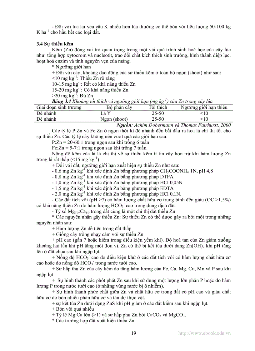 image for page Các chất dinh dưỡng trong đất lúa nước