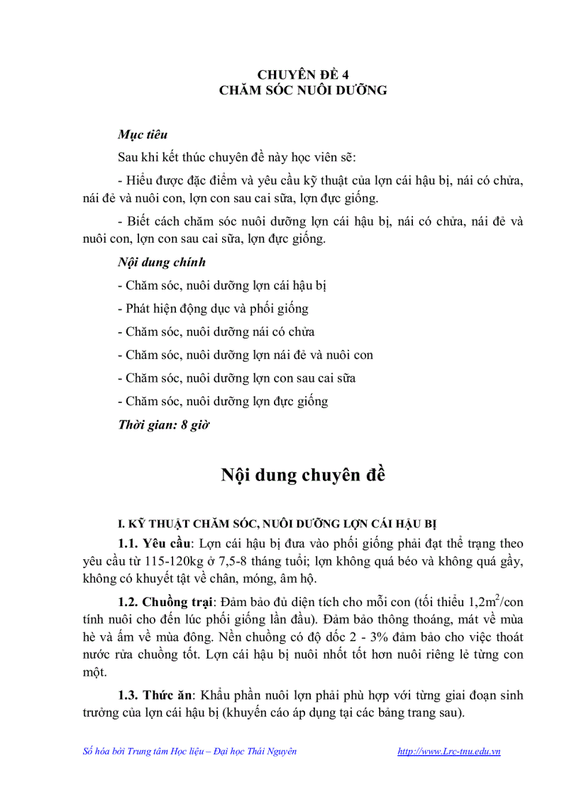 image for page Chăm sóc nuôi dưỡng