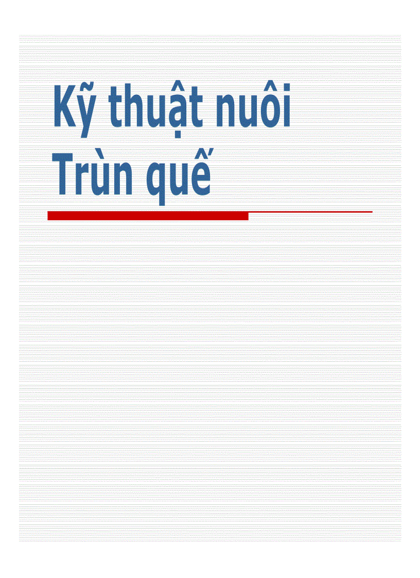 image for page Kỹ thuật nuôi Trùn quế Giới Thiệu Về Trùn Quế