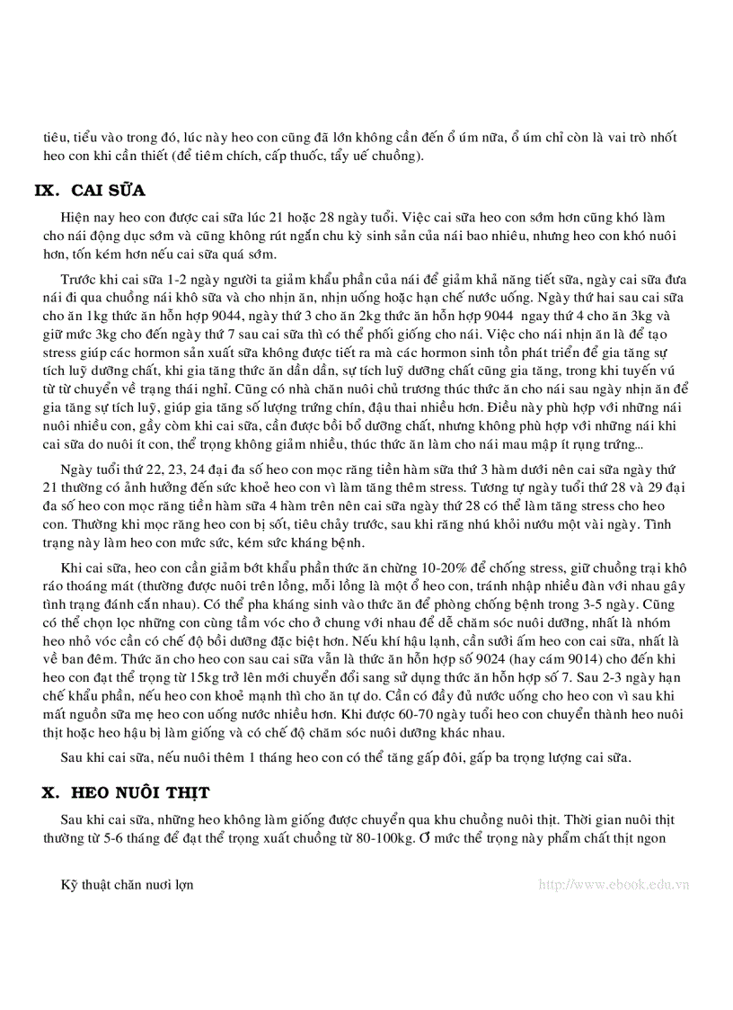 image for page Qui trình chăm sóc nuôi dưỡng heo