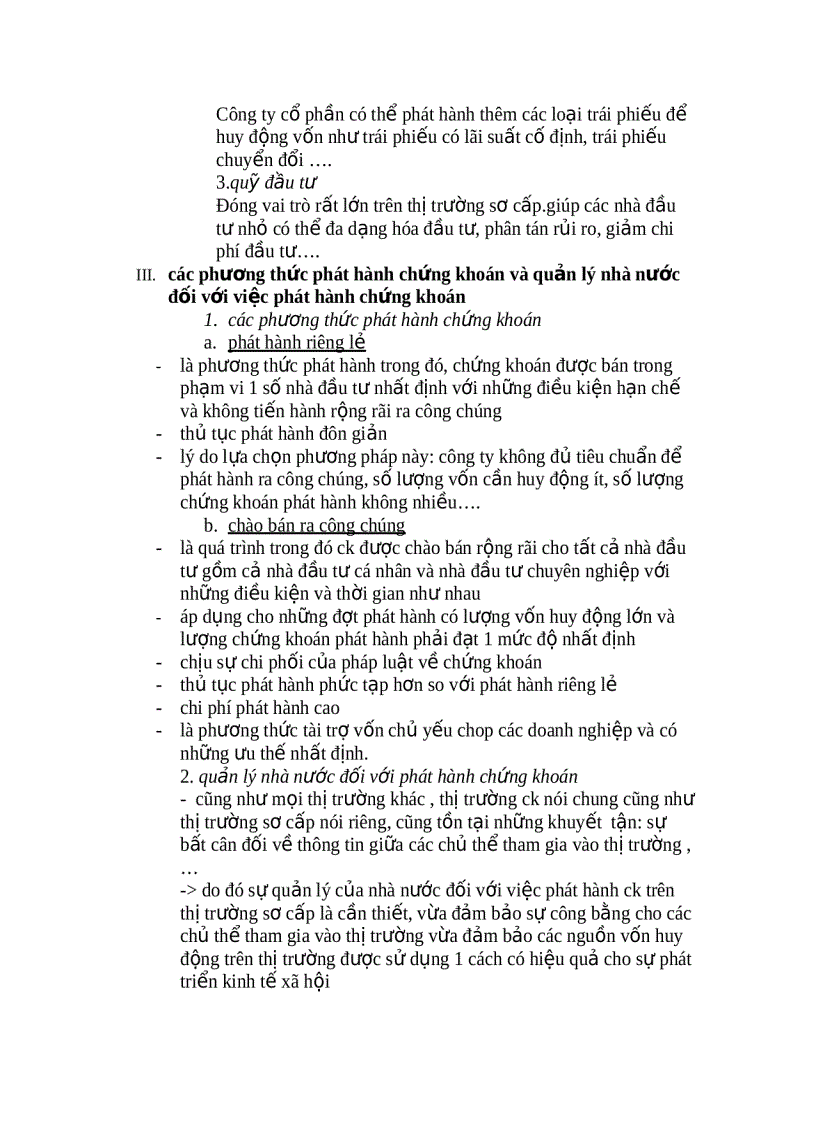 image for page Thị trường chứng khoán sơ cấp