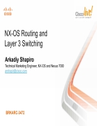 NX OSRouting and Layer 3 Switching