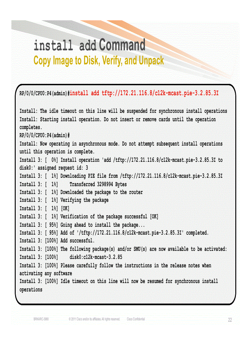 image for page Introduction to Cisco IOS XR Cisco Next Generation Operating System