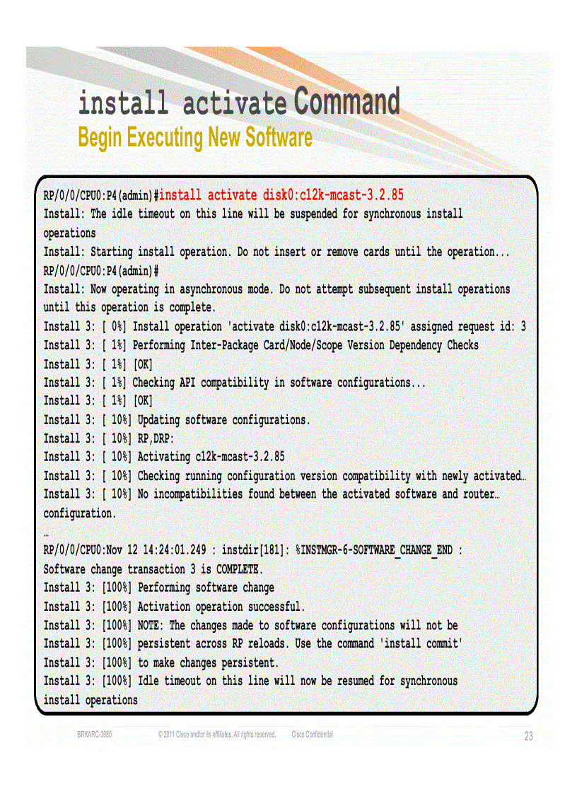 image for page Introduction to Cisco IOS XR Cisco Next Generation Operating System