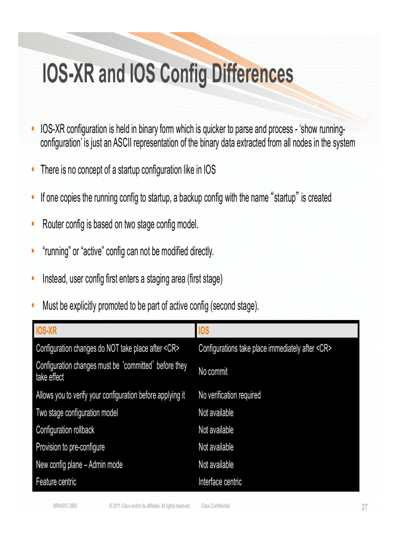 image for page Introduction to Cisco IOS XR Cisco Next Generation Operating System