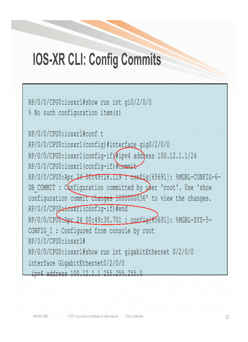 image for page Introduction to Cisco IOS XR Cisco Next Generation Operating System