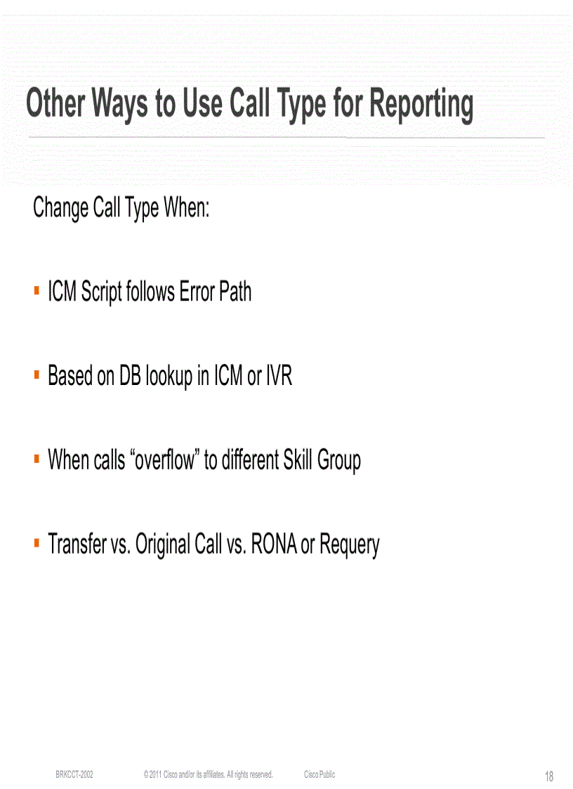 image for page Cisco Unified Contact Center Enterprise How Scripting Affects Reporting