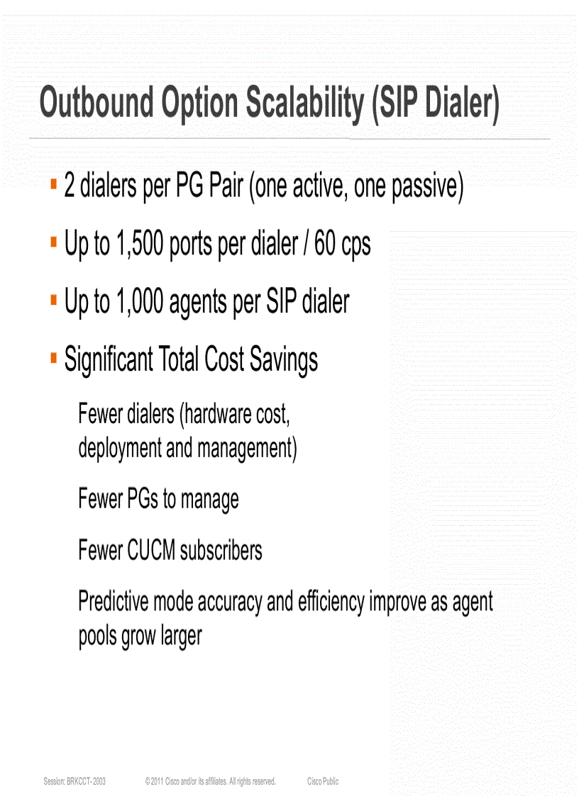 image for page Getting the Most out of Cisco Unified Contact Center Enterprise and Hosted Outbound Option