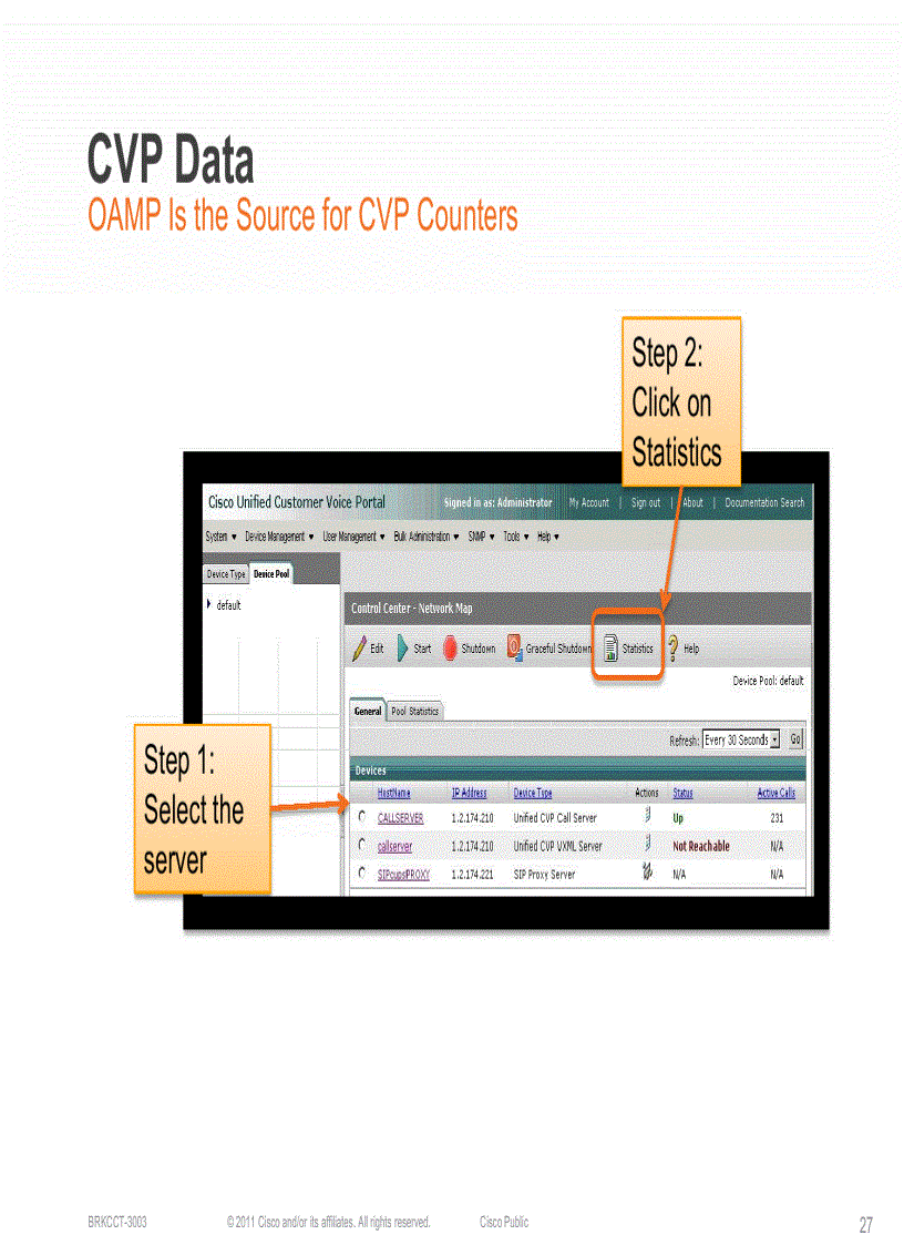 image for page Cisco Unified Contact Center and Customer Voice Portal System Management and Monitoring
