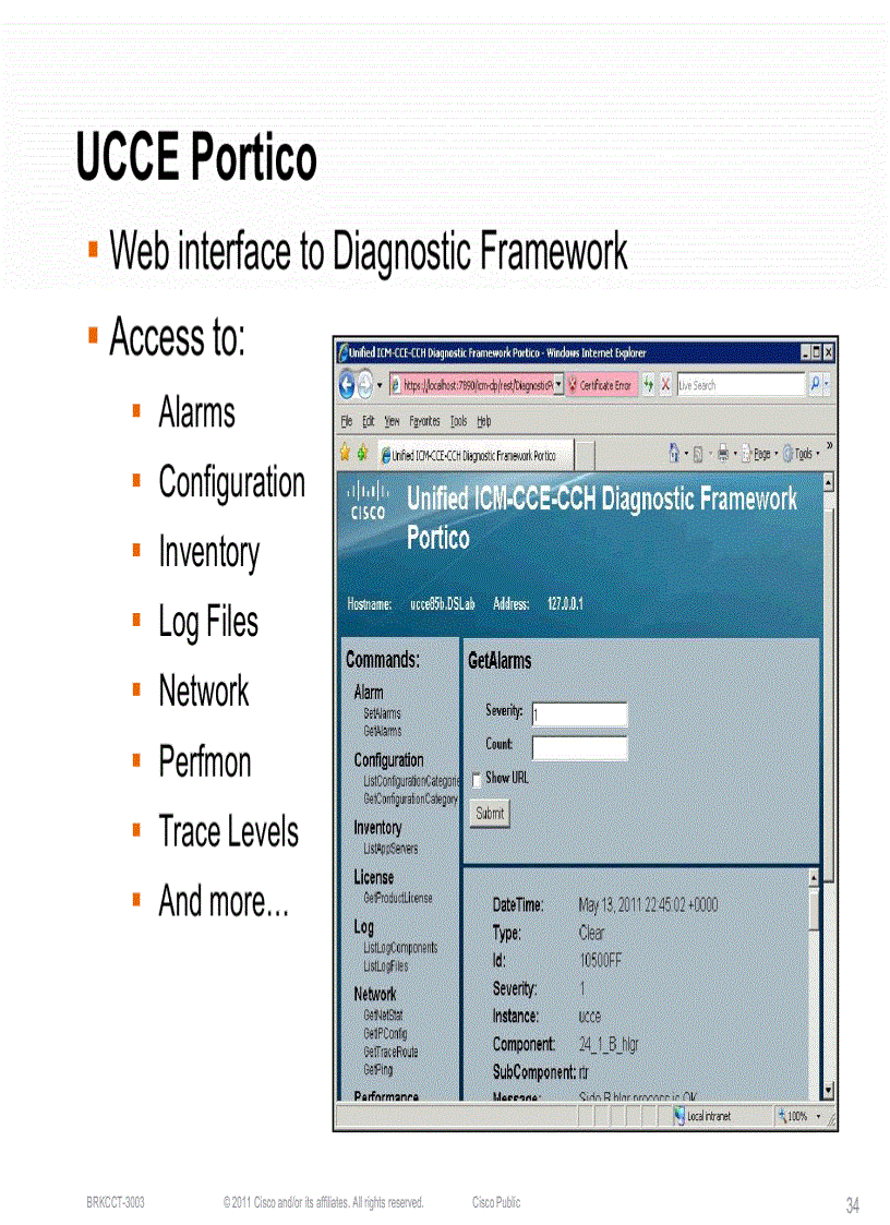 image for page Cisco Unified Contact Center and Customer Voice Portal System Management and Monitoring