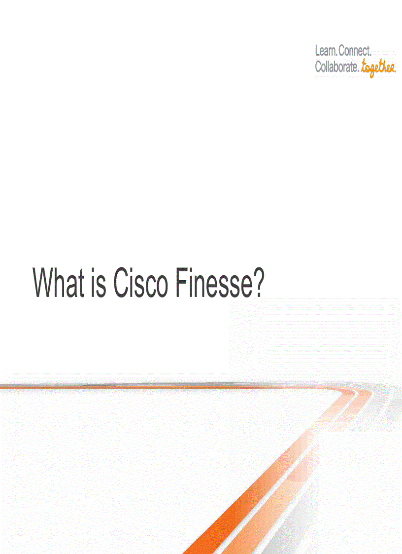 image for page Programmming with the Finesse API