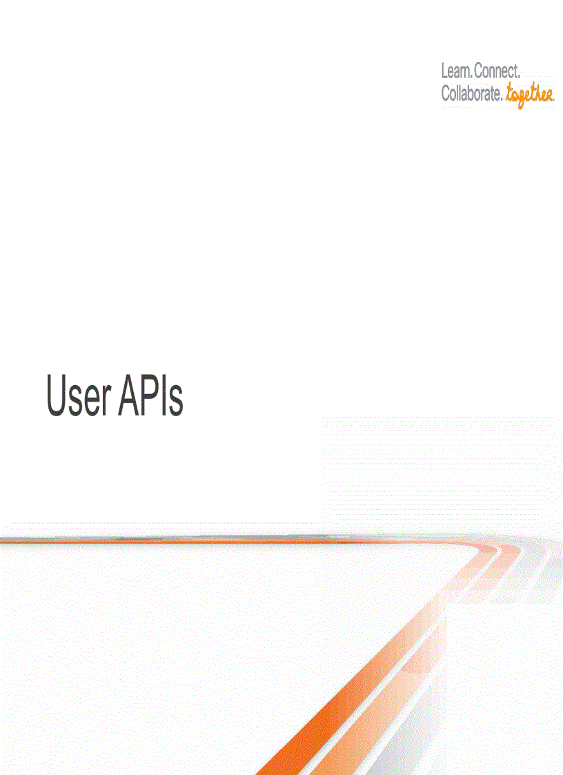 image for page Programmming with the Finesse API