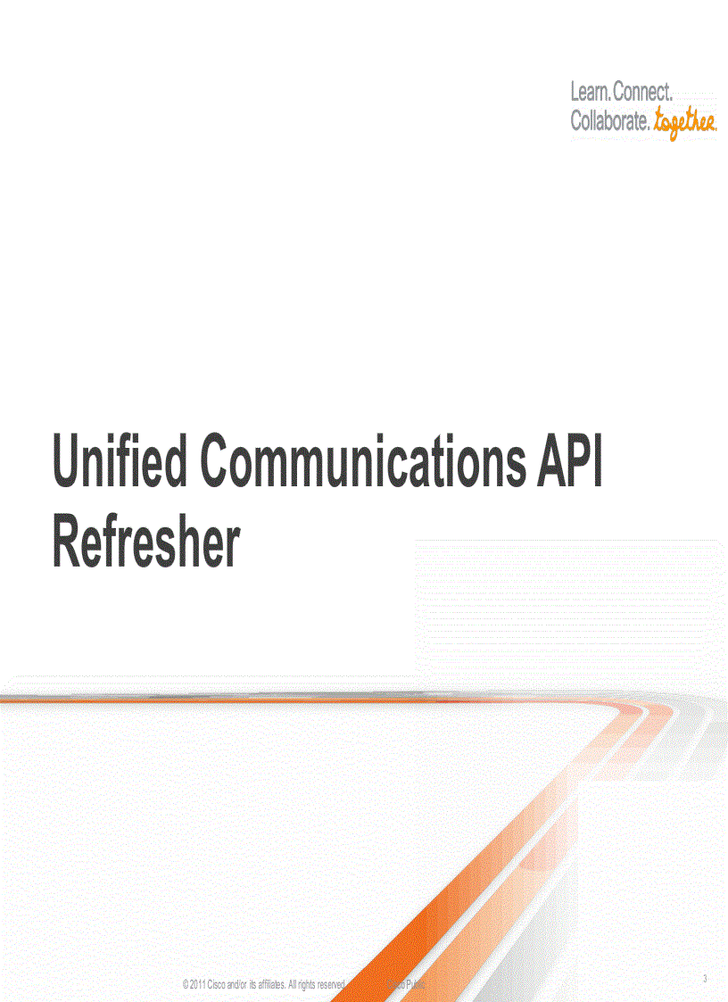 image for page Introduction to Developing With Cisco Unified Communications APIs