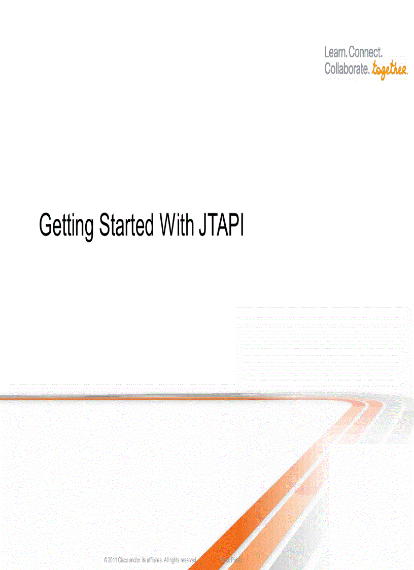 image for page Introduction to Developing With Cisco Unified Communications APIs