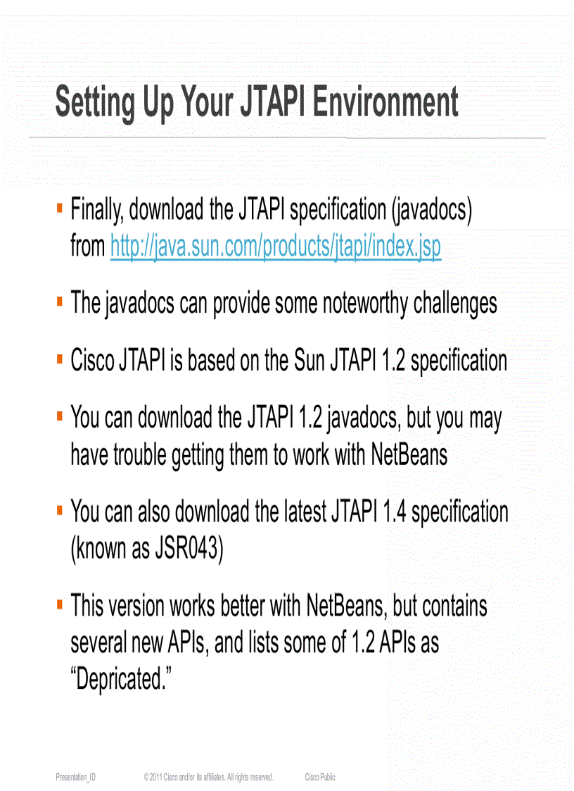 image for page Introduction to Developing With Cisco Unified Communications APIs