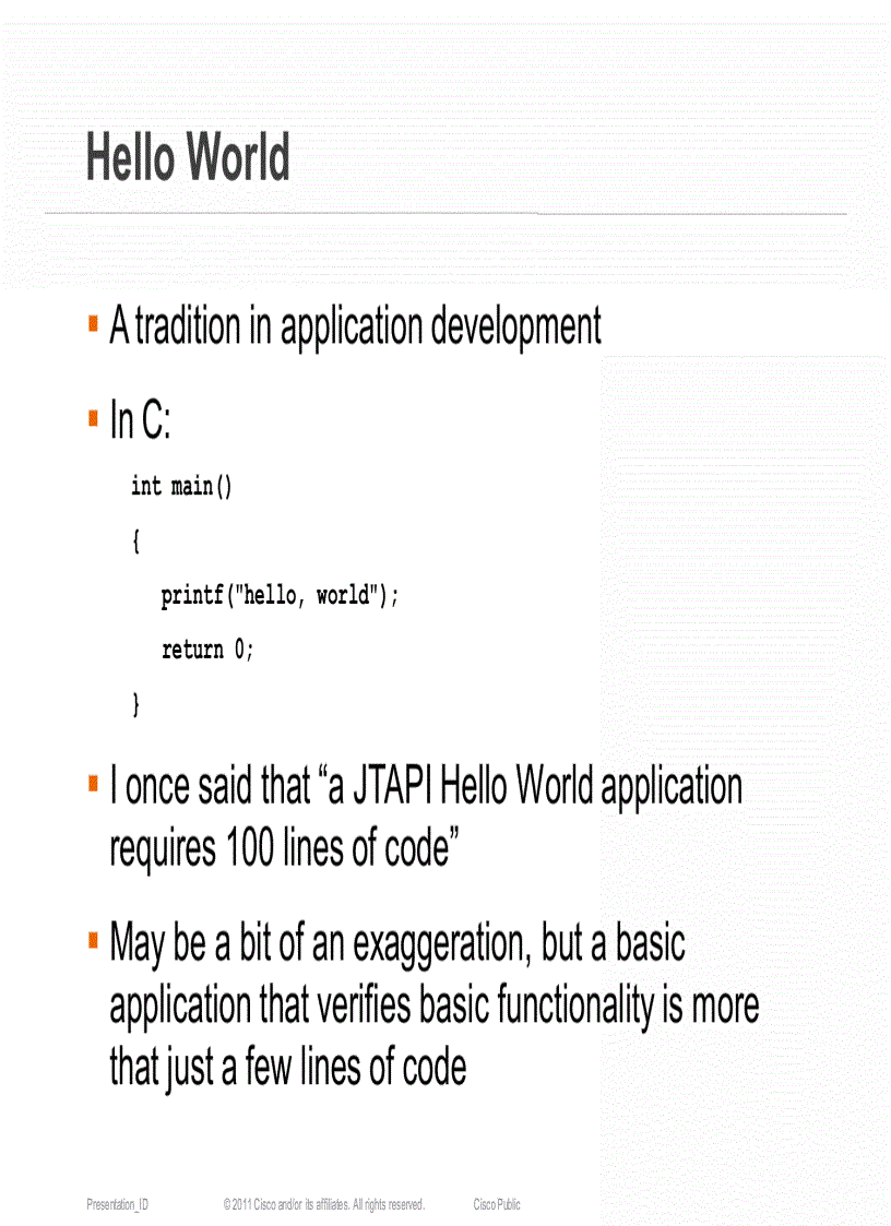 image for page Introduction to Developing With Cisco Unified Communications APIs