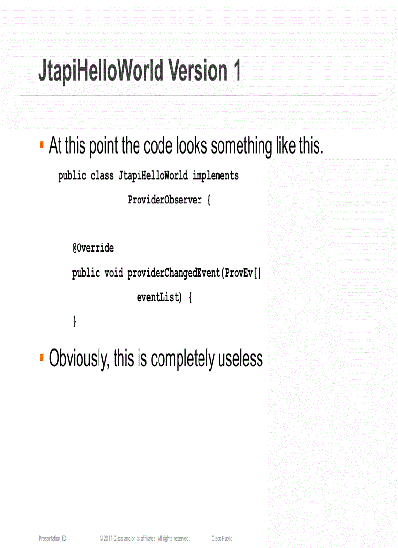 image for page Introduction to Developing With Cisco Unified Communications APIs