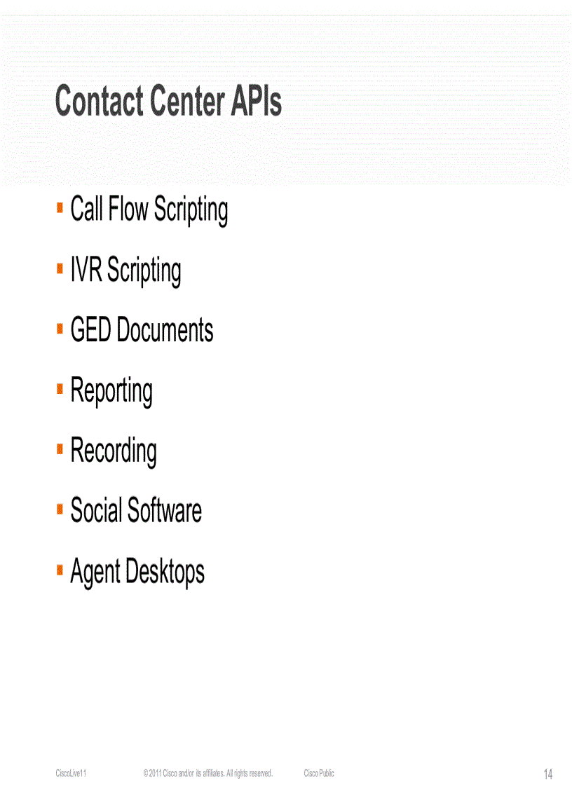 image for page Taxonomy of Cisco UC APIs