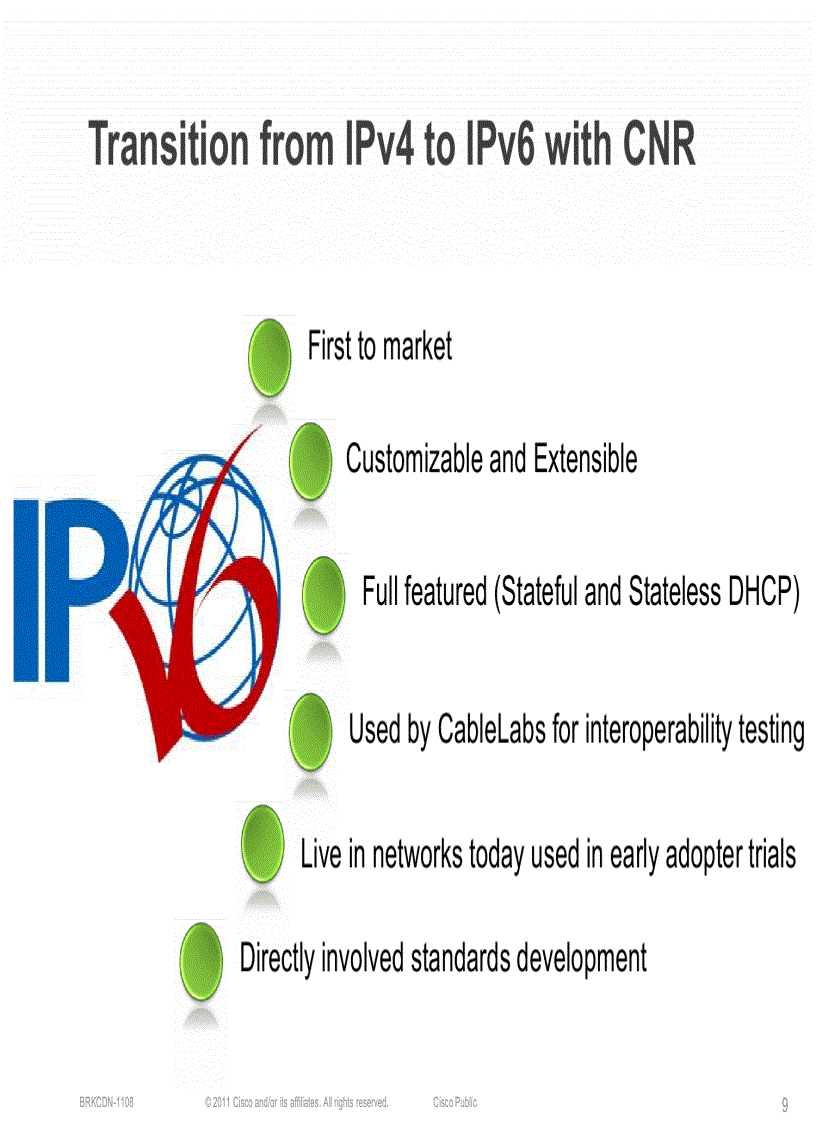 image for page Cisco Prime Network Registrar 8 0IPv4 to IPv6 Transition and Management