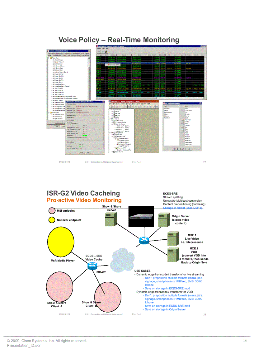 image for page Cisco Services Routing Strategy UC API s on ISR G2 Platform