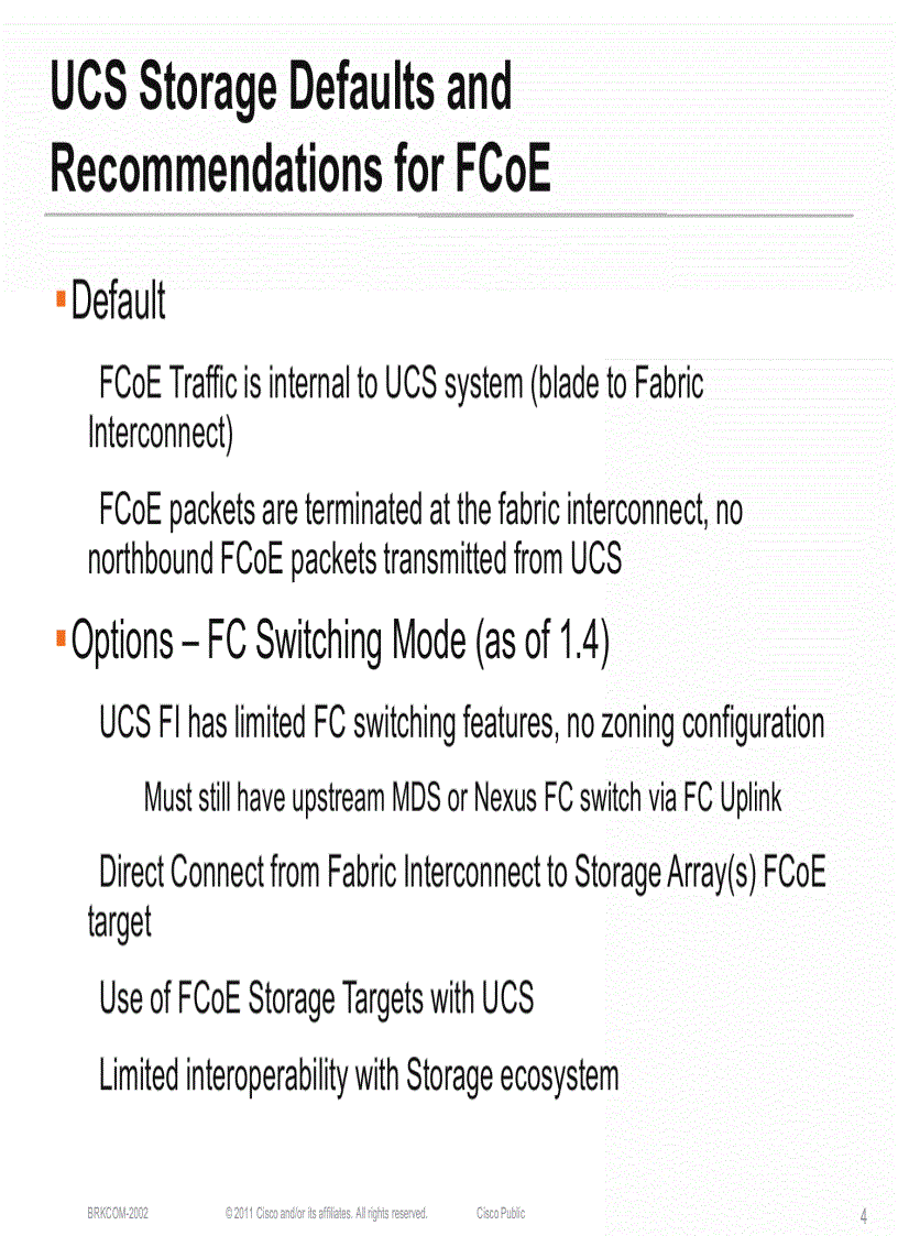 image for page UCS Storage Best Practices