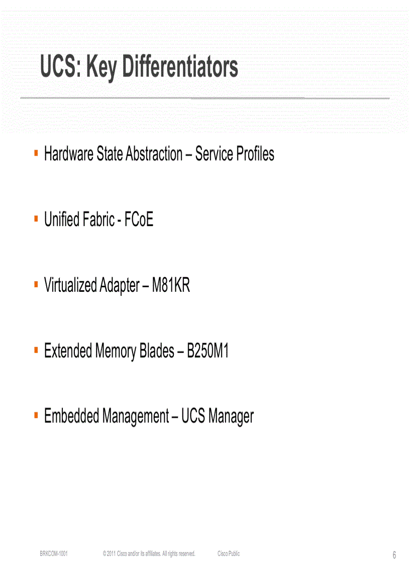 UCS Fabric Fundamentals