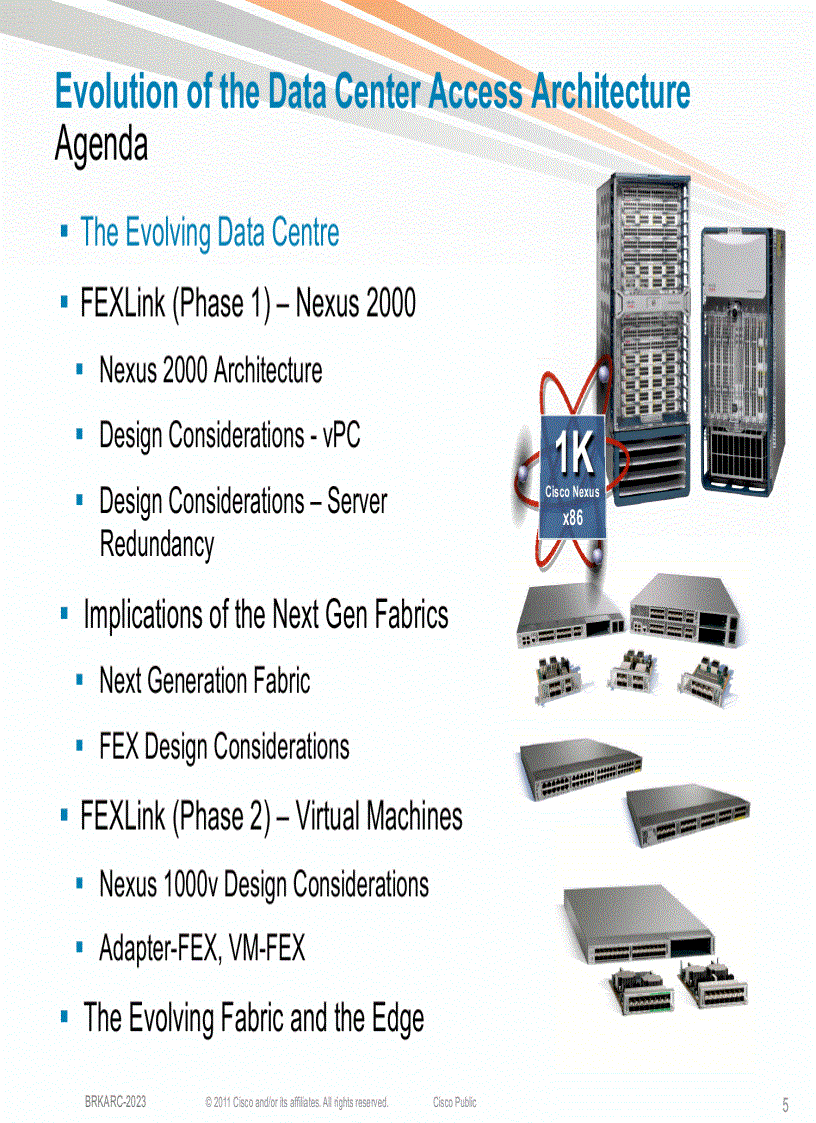 image for page Evolution of the Data Center Access Architecture