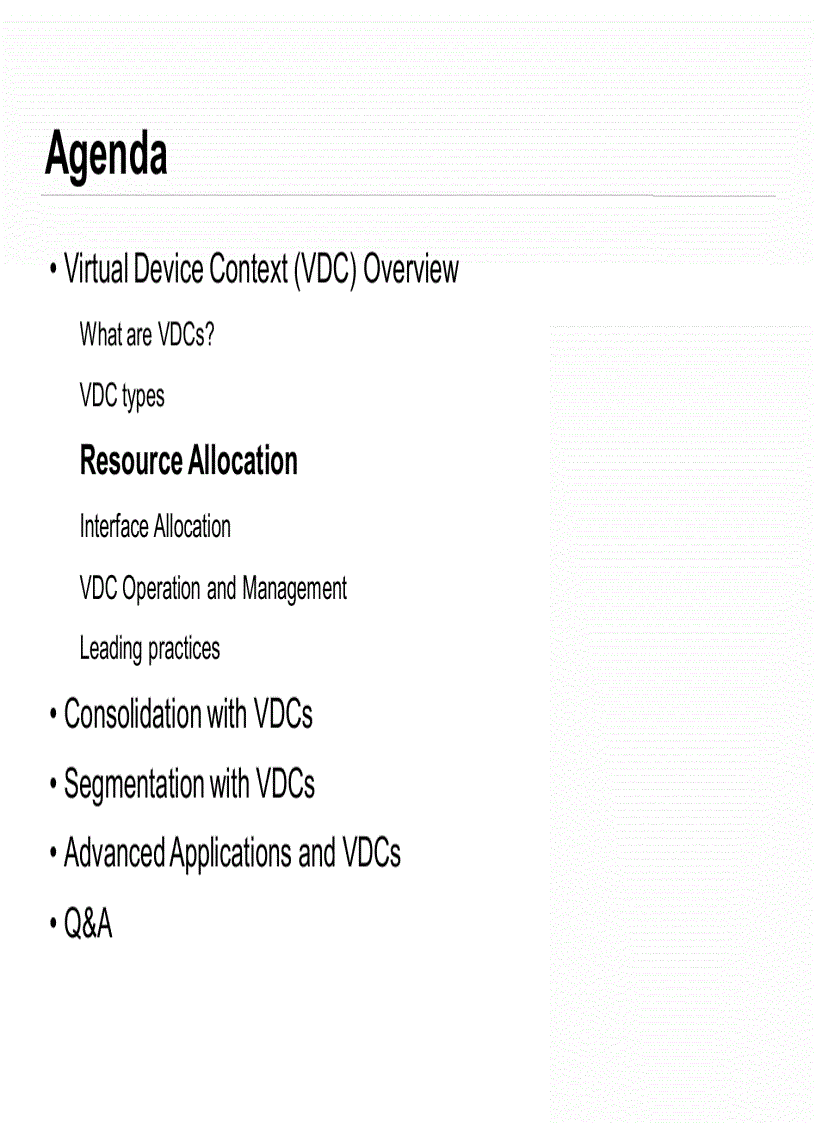 image for page Virtual Device Context VDC Design and Implementation Considerations with Nexus