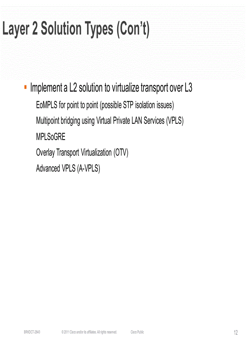 image for page Minimizing the Risks With Enterprise Multi Site Data Center L2 Connectivity