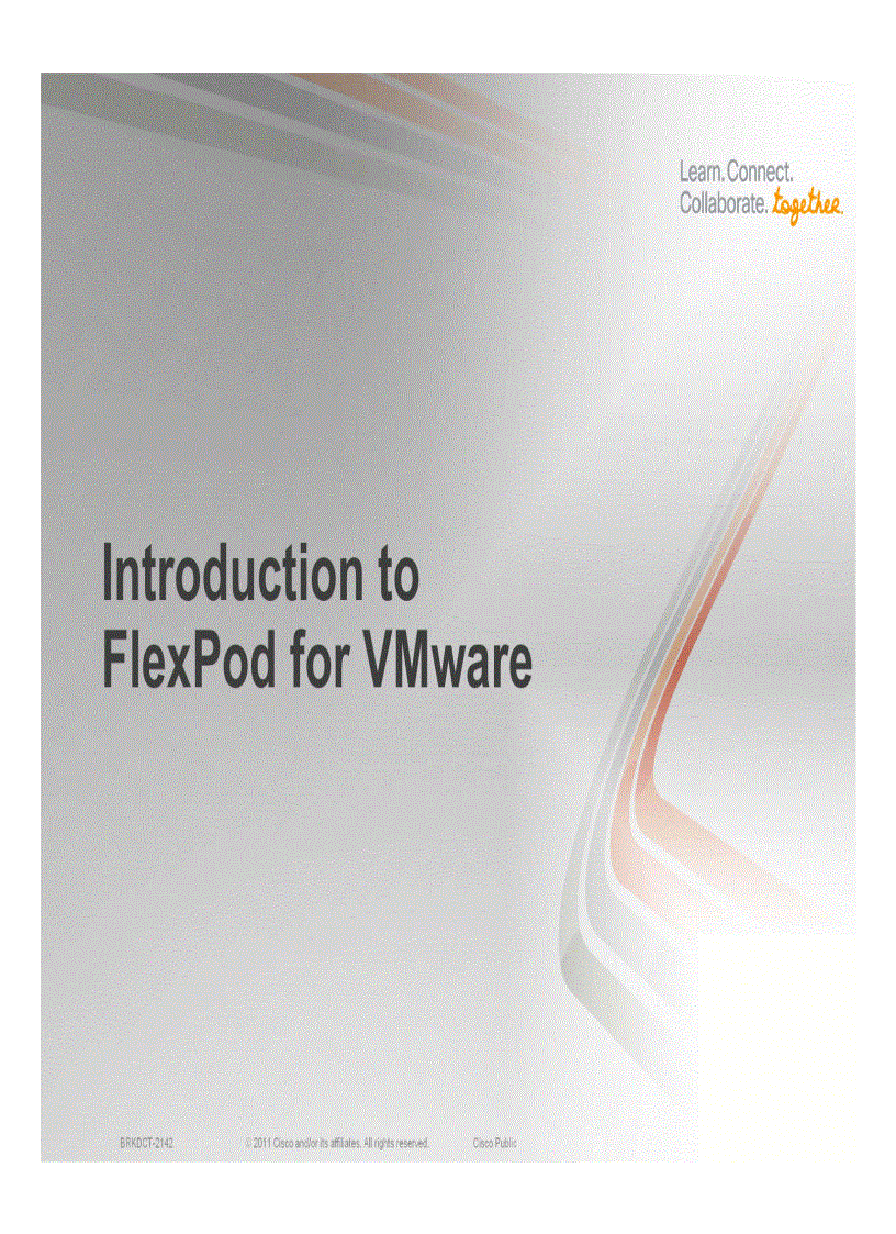 image for page FlexPod for VMware Designing Your Data Center for Your Applications
