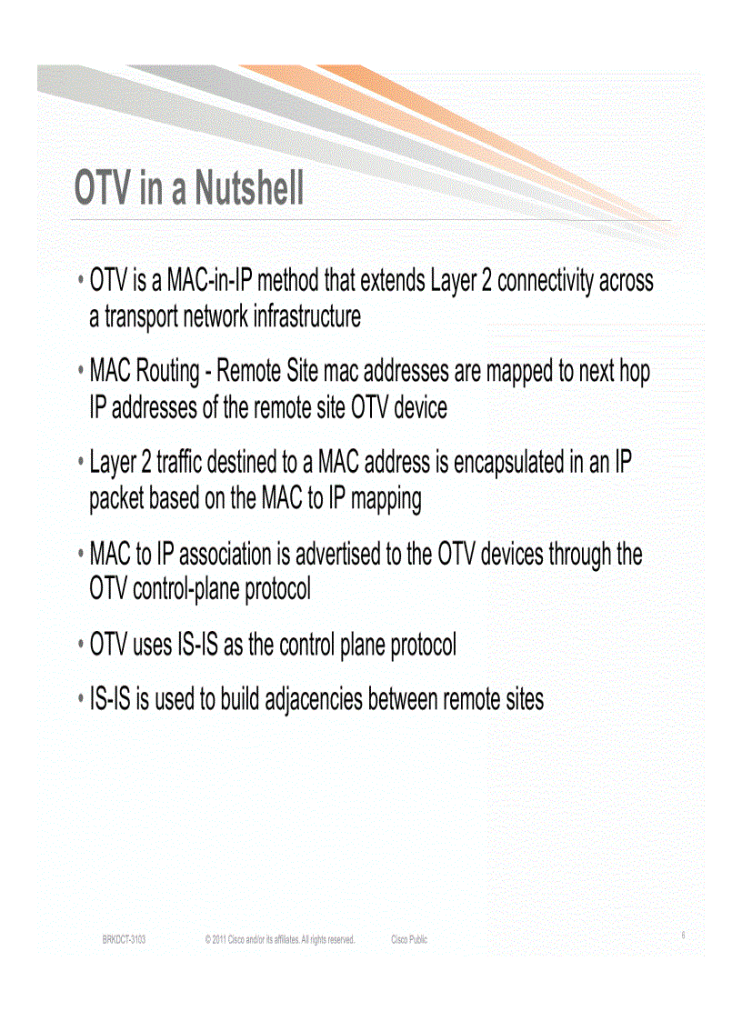 image for page Advanced OTV Configure Verify and Troubleshoot OTV in your network