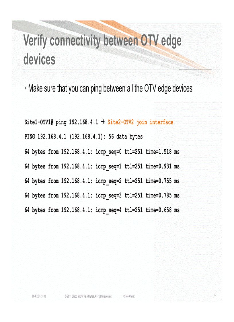 image for page Advanced OTV Configure Verify and Troubleshoot OTV in your network