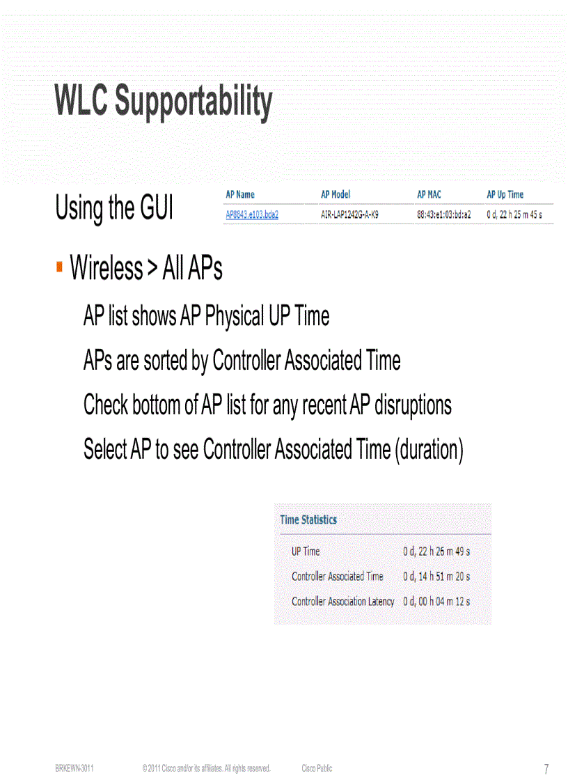 image for page Troubleshooting Wireless LANs with Centralized Controllers