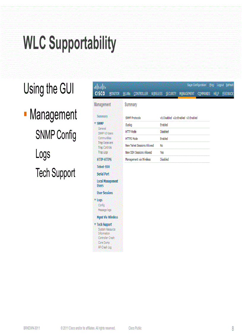image for page Troubleshooting Wireless LANs with Centralized Controllers
