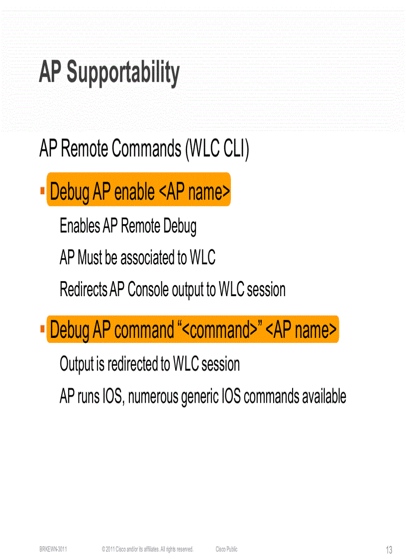 image for page Troubleshooting Wireless LANs with Centralized Controllers