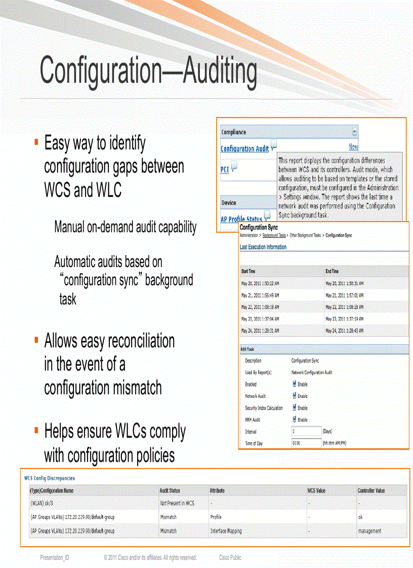image for page Managing an Enterprise WLAN with Wireless Control System WCS