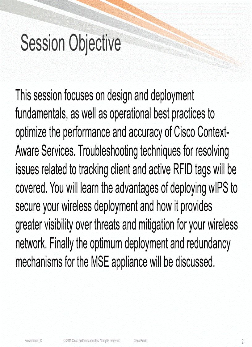 image for page Deploying Advanced Wireless Services using Cisco Mobility Services Engine