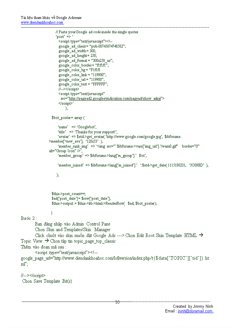 image for page Ebook hướng dẫn google adsense toàn tập