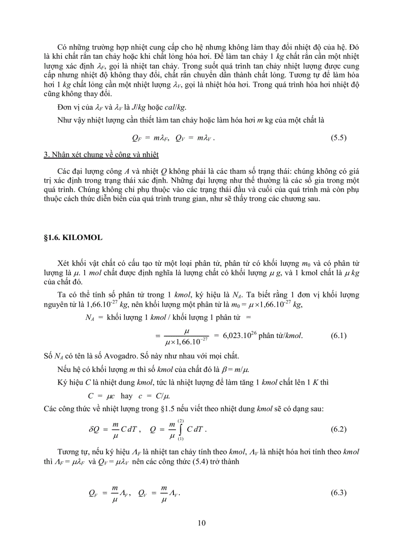 image for page Bài giảng tóm tắt nhiệt động học