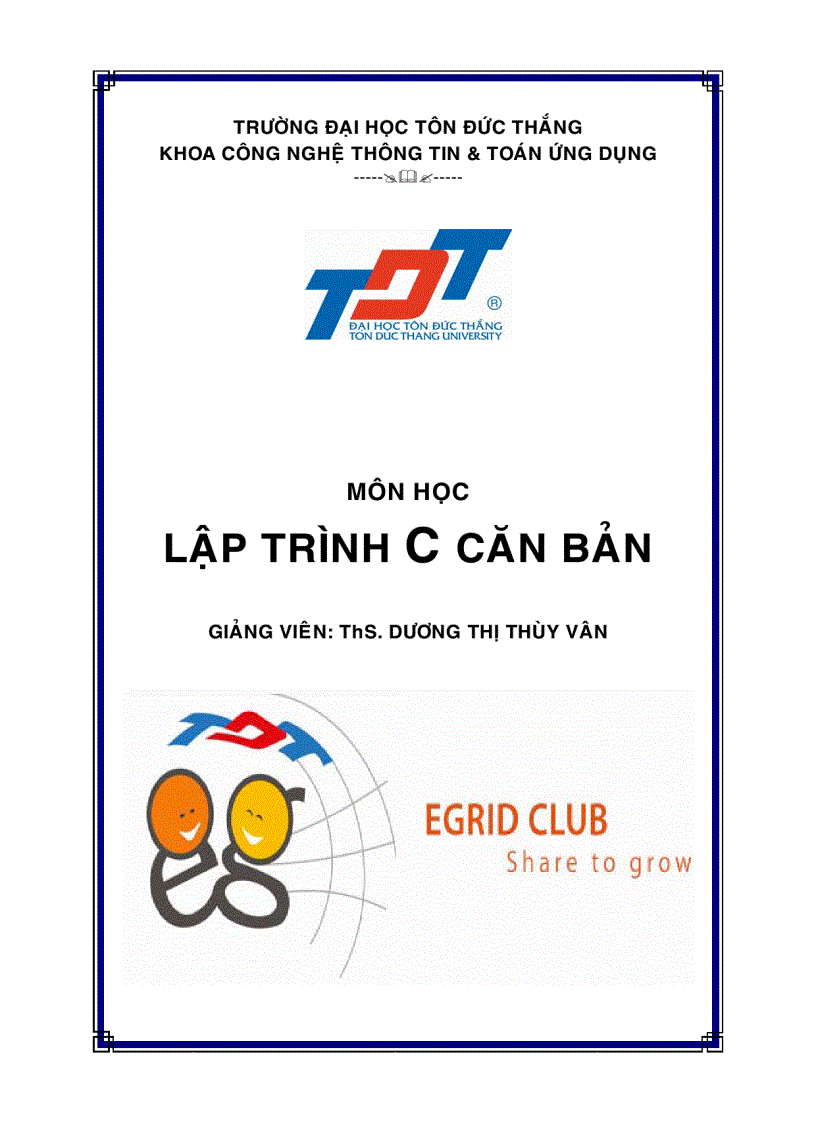 image for page Môn học lập trình C căn bản