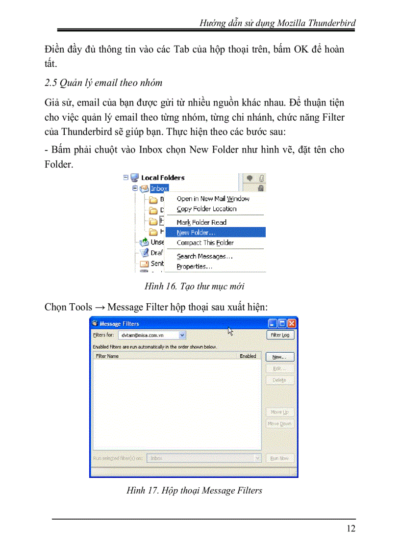 image for page HƯỚNG DẪN SỬ DỤNG PHẦN MỀM Gửi nhận Email