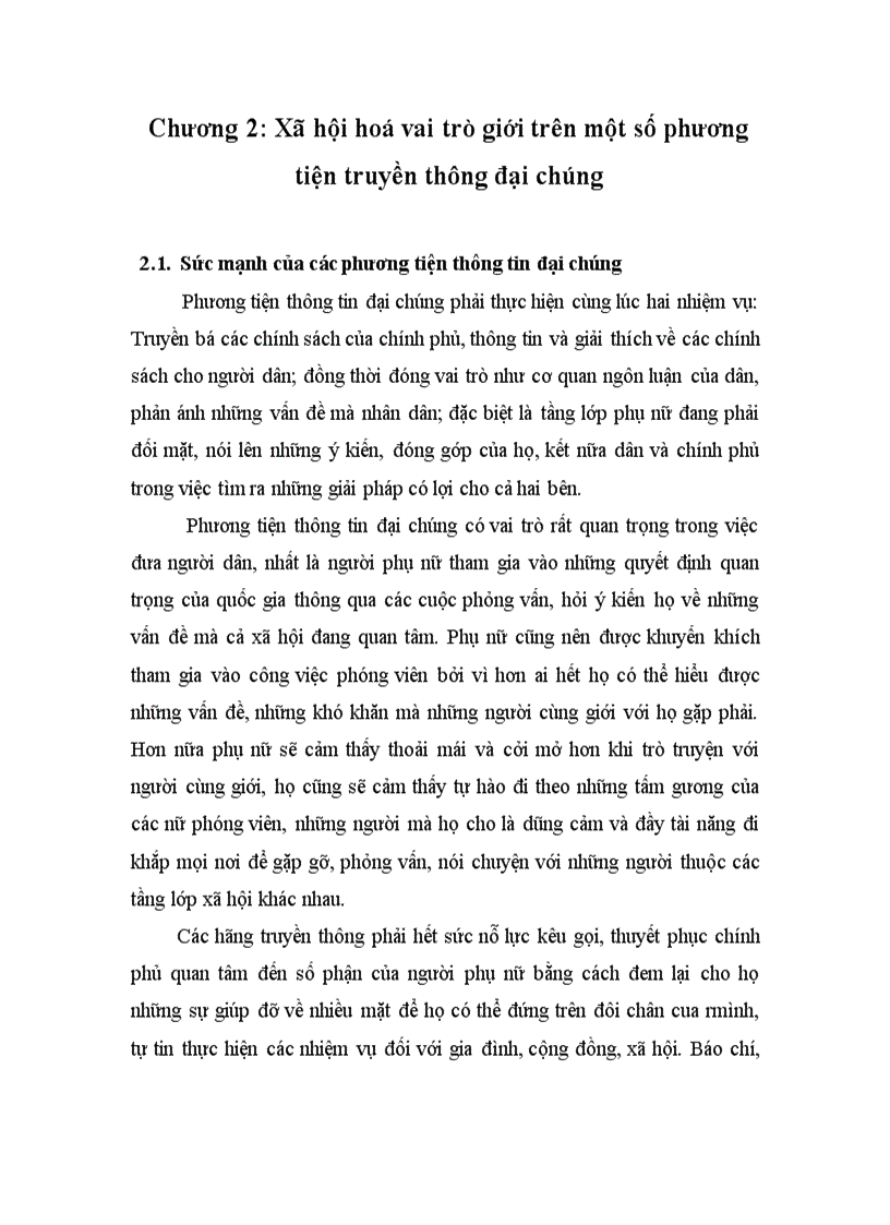 image for page Tiểu luận xã hội học về giới
